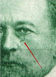 1940 6pf Third Reich, Germany (Mi. 760 I, Crack under Eye, Print Error, CV $160, MNH)