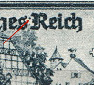 1944 8pf Third Reich, Germany (Mi. 889 III, Dot between `s` and `R`, Print Error, Control Number `3,00`, Pair, CV $100, MNH)