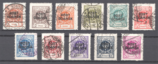 1925 Poland Port Gdansk (Full Set, CV $50, Cancelled)