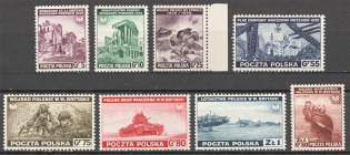 1941 Polish Government in Exile (Full Set, MNH)