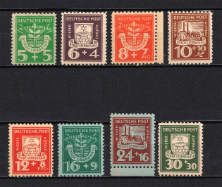 1946 Lubbenau, Germany Local Post (Full Set, CV $20, MNH)