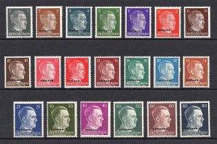 1941-43 Occupation of Ostland, Germany (Full Set, CV $10, MNH)