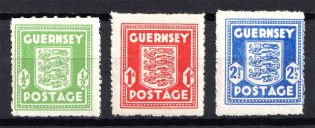 1941-44 Germany Occupation of Guernsey (Full Set, CV $70, MNH)