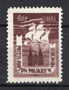 40f Inter-Camp Polish Post in Germany, Poland