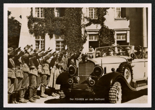 1941 Generalgovernment The Fuhrer on the Eastern Front Special cancellation commemorating Hitler’s 52nd birthday