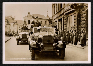 1941 Generalgovernment The Fuhrer on the Eastern Front Special cancellation commemorating Hitler’s 52nd birthday