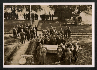 1940 A Fuhrer-conference in the open field. Generalgovernment Krakau