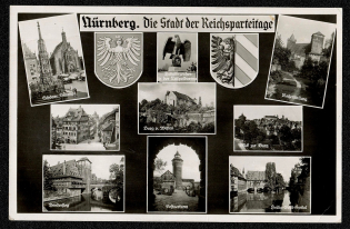 1936 Nuremberg the city of the Nazi Party Rallies