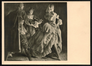 1937 Munich House of German Art Jul. Engelhard “The Encounter”