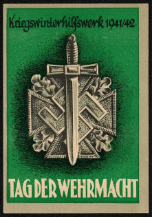 1941 Winter Relief of the German People Day of the Wehrmacht