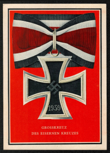 1941 War Medals of the Greater German Reich The Great Cross of the Iron Crosses