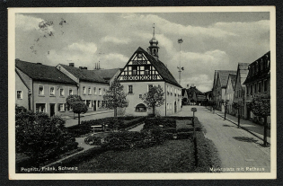1936 Reich party rally of the NSDAP in Nuremberg, Marketplace with Town Hall