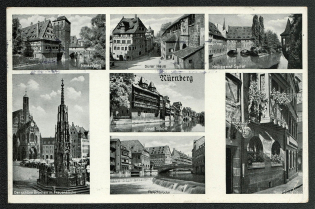 1936 Reich party rally of the NSDAP in Nuremberg, City views