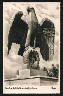 1936 Reich party rally of the NSDAP in Nuremberg, Nuremberg national emblem in the Luitpoldarena