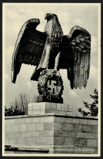 1938 Reich party rally of the NSDAP in Nuremberg, One of the monumental emblems in the Luitpoldarena (2)