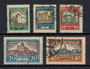 1927 Estonia (Full Set, Canceled, CV $50)