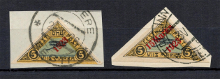 1923 Estonia Airmail (Full Set, Canceled, CV $90)