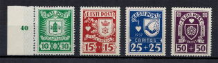 1937 Estonia (Full Set, CV $50, MNH)
