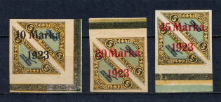 1923 Estonia Airmail (Full Set, Signed, CV $280, MNH)