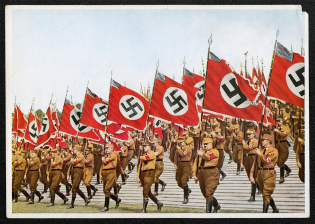 1933 The Roll Call of the Political Administrators NSDAP, Propaganda Card