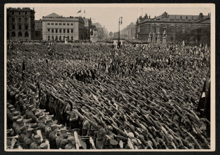 1933 Here in Berlin, stands the youth of the nation, Propaganda Card