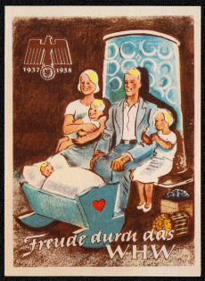 1937 WHW Donation Sheet Joy through the WHW