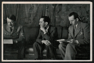 1933 In the Reichs Chancellery. Cigarette card