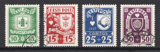 1937 Estonia (Full Set, Canceled, CV $70)