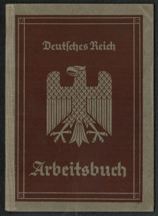 1943 Workbook, Germany Third Reich