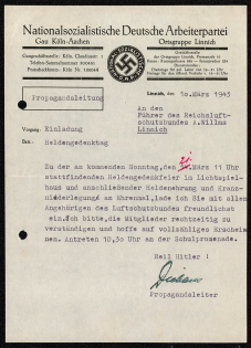 1943 National-socialist German Workers' Party Propaganda