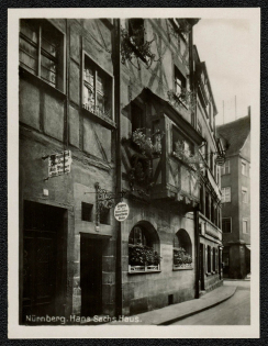 Nuremberg. Photo Hans Sachs House