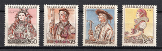 1955 Czechoslovakia (Full Set, CV $70, MNH)