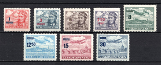 1949 Czechoslovakia Airmail (Full Set, CV $10, MNH)