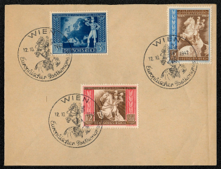 1942 The European Postal Congress of the Axis Powers in Wien