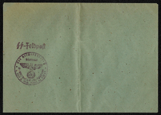 1942 Cover with courtesy SS Field Post markings