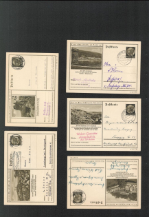 "Group of 10 Postcards, ""Explore Germany"" Series #5"