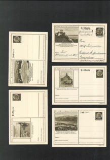 "Group of 10 Postcards, ""Explore Germany"" Series #7"