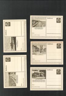 "Group of 10 Postcards, ""Explore Germany"" Series #10"