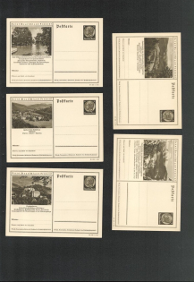 "Group of 10 Postcards, ""Explore Germany"" Series #11"