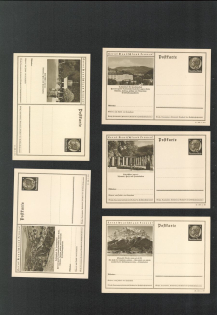 "Group of 10 Postcards, ""Explore Germany"" Series #12"