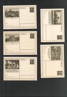 "Group of 10 Postcards, ""Explore Germany"" Series #13"