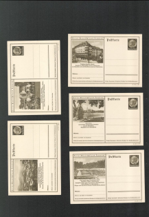 "Group of 10 Postcards, ""Explore Germany"" Series #14"