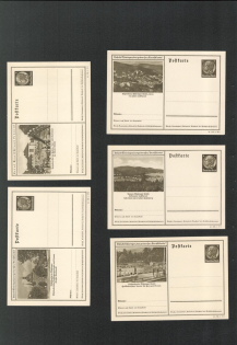 "Group of 10 Postcards, ""Explore Germany"" Series #15"