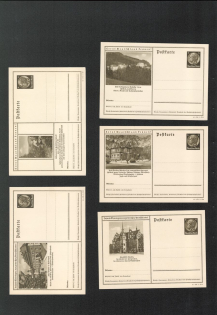 "Group of 10 Postcards, ""Explore Germany"" Series #16"