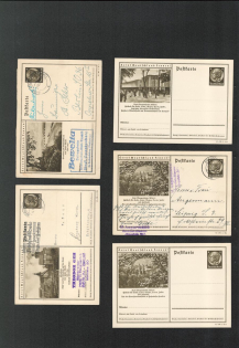 "Group of 10 Postcards, ""Explore Germany"" Series #18"