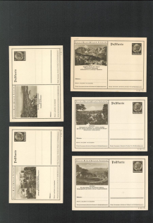 "Group of 10 Postcards, ""Explore Germany"" Series #21"