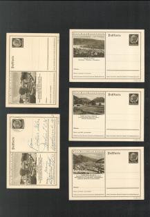"Group of 10 Postcards, ""Explore Germany"" Series #22"