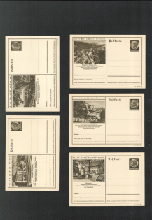 "Group of 10 Postcards, ""Explore Germany"" Series #23"