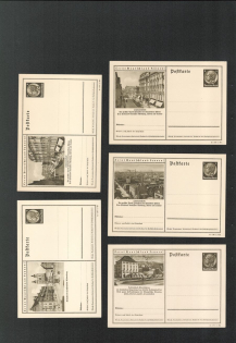 "Group of 10 Postcards, ""Explore Germany"" Series #24"