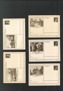 "Group of 10 Postcards, ""Explore Germany"" Series #25"